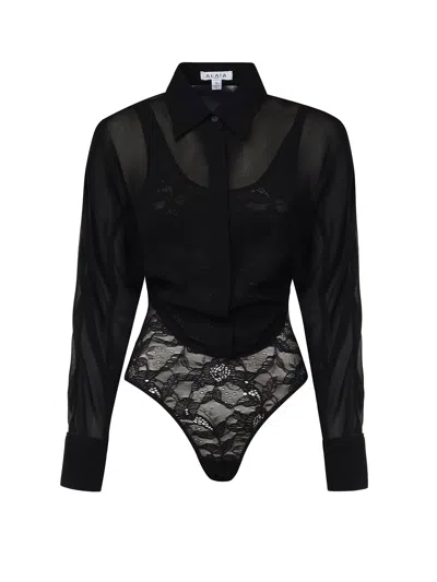 ALAÏA GEORGETTE BODY SHIRT