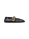 Alaïa "gioiello" Mesh Ballet Flats