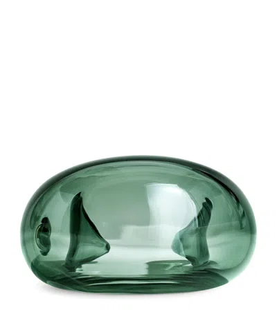 Alaïa Glass Bubble Cuff In Green