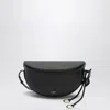 Alaïa Hip East West Grained Leather Cross-body Bag In Black
