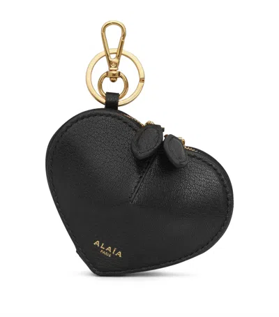 Alaïa Goatskin Le Coeur Coin Purse