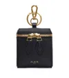 Alaïa Charms Cube Leather Coin Purse
