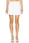 Alaïa Godet Skirt In White