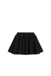 Alaïa Godet Skirt In Noir Alaia