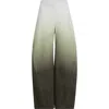 Alaïa Gradient Twisted Seam Round Trousers In Multi