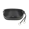 Alaïa Grained Leather 'east West' Bag In Black