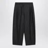 Alaïa Alaia Black Tailored Pants In Technical Taffeta Women In Black