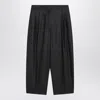 Alaïa Alaia Black Tailored Pants In Technical Taffeta Women In Black