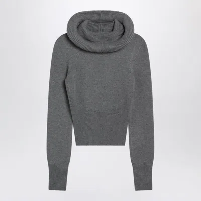 ALAÏA ALAÏA GRAY HOODIE