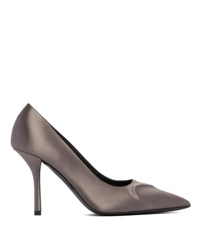 Alaïa Woman Pumps Grey Size 8 Textile Fibers In Multi