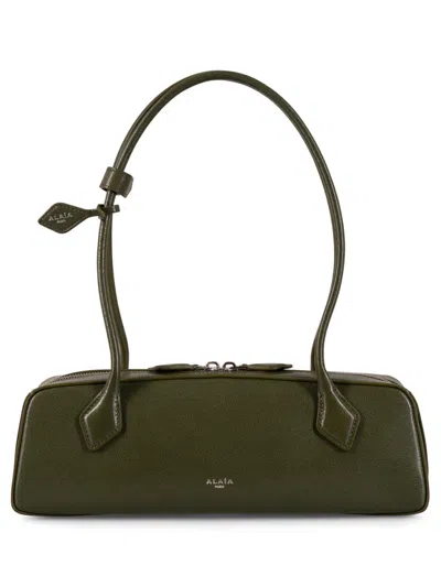 Alaïa Green Le Teckel Shoulder Bag