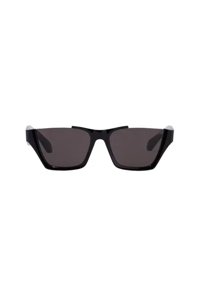 Alaïa Half-circle Sunglasses For A Stylish And Modern In Black