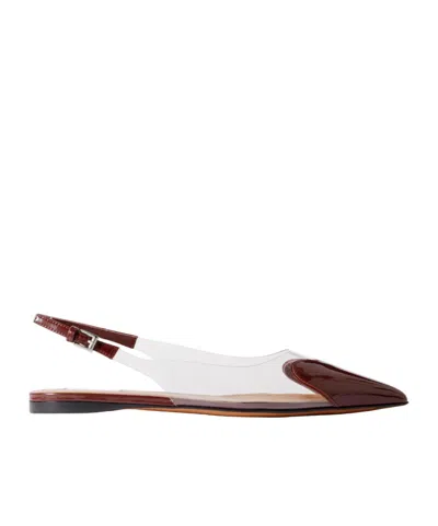 ALAÏA LE COEUR SLINGBACK BALLET FLATS