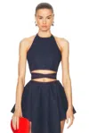 ALAÏA HALTERNECK TANK TOP