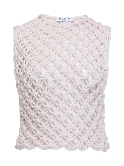 Alaïa Hand Knotted Top Clothing