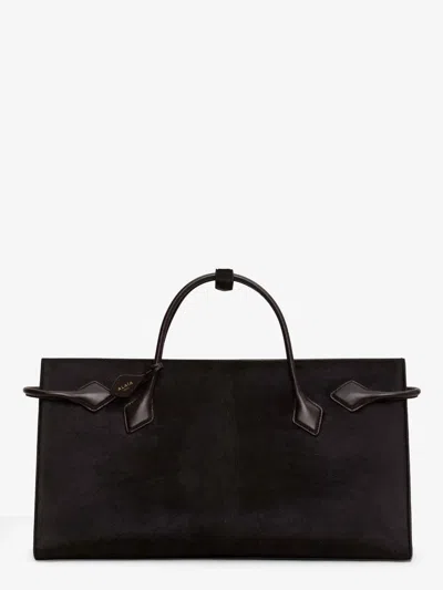 ALAÏA HAND TOTE PONYSKIN BAG