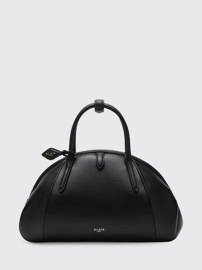 Alaïa Purse Calf Leather Top Handle Bag In Red