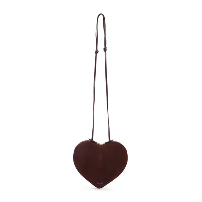Alaïa Heart Bag Women In Red