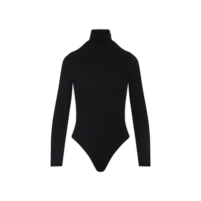 Alaïa Alaia Women Black Viscose Bodysuit