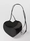 Alaïa Heart Shape Glossy Adjustable Strap Shoulder Bag