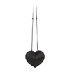 Alaïa Rigid Heart Shaped Shoulder Bag With Hardware In Brown