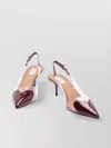 Alaïa Le Coeur 90 Slingback Pumps In Grey