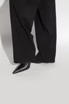 Alaïa Heeled Ankle Boots In Leather In Black
