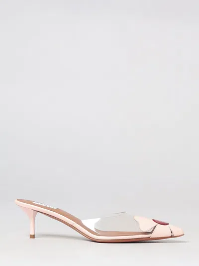 Alaïa Heeled Sandal Woman In Pink