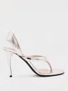 Alaïa Laminated Leather Sandals