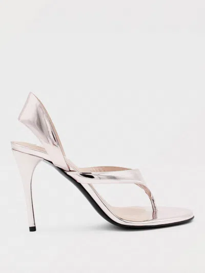 Alaïa Sandali Con Tacco  Donna Colore Argento