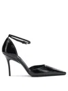 Alaïa Alaia Noir Leather Pumps 90 In Black