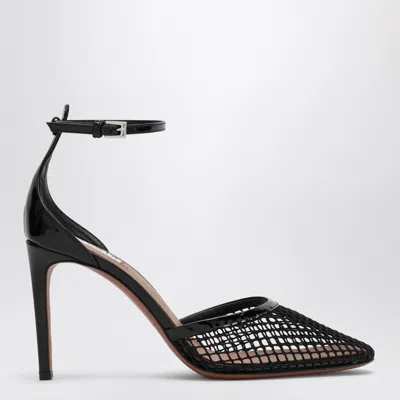 Alaïa High Black Mesh Pumps