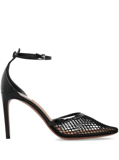 Alaïa High-heel Mesh Pumps In Black