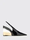 Alaïa Alaia Invisible Wedge Slingbacks 90 In Black