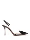 Alaïa Alaia Slingbacks In Patent Calfskin