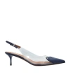 Alaïa Le Caur Patent-leather And Pvc Slingback Pumps In White