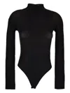 Alaïa High Neck Body In Black