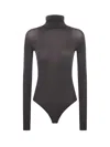 Alaïa High-neck Second Skin Bodysuit In Black