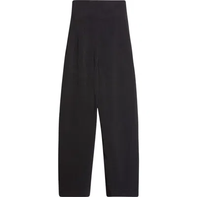 Alaïa High Waist Tailored Pants In Black