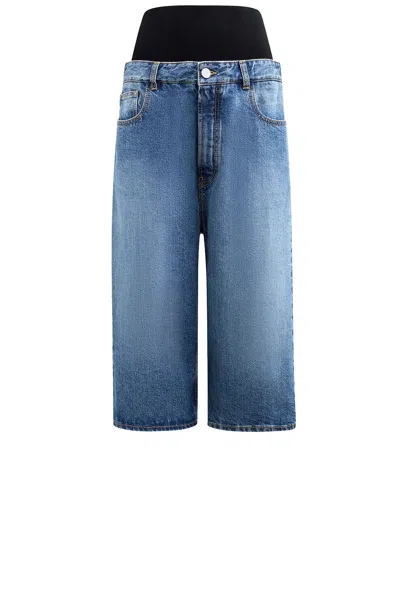 ALAÏA HIGH WAISTED BERMUDA SHORT