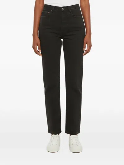 Pre-owned Alaïa High-rise Jeans In Black