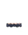 Shop Alaïa Hollowed-out Buckle Belt In Black