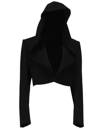 Pre-owned Alaïa Hooded Bolero Jacket, Size It 38 (authentic Pre-loved)