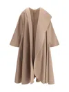 Alaïa Women Hooded Maxi Cape