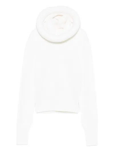 Alaïa Alaia Women Hooded Sweater In Multi