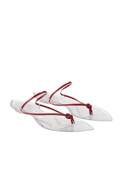 Alaïa Invisible Jelly Thong Sandal