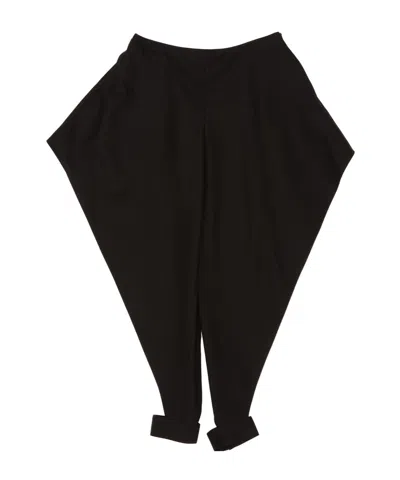 Alaïa Irregular Casual Pants In Black