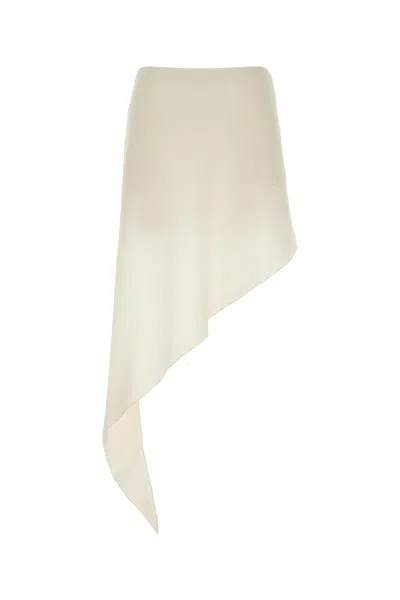 Alaïa Ivory Poplin Shirt In White
