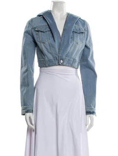 Pre-owned Alaïa Jacket In Blue