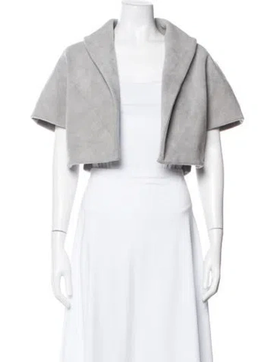 Pre-owned Alaïa Jacket In Grey
